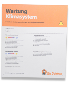 Wartungstafel D: Klima